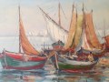 Barcas de Pescadores en el puerto